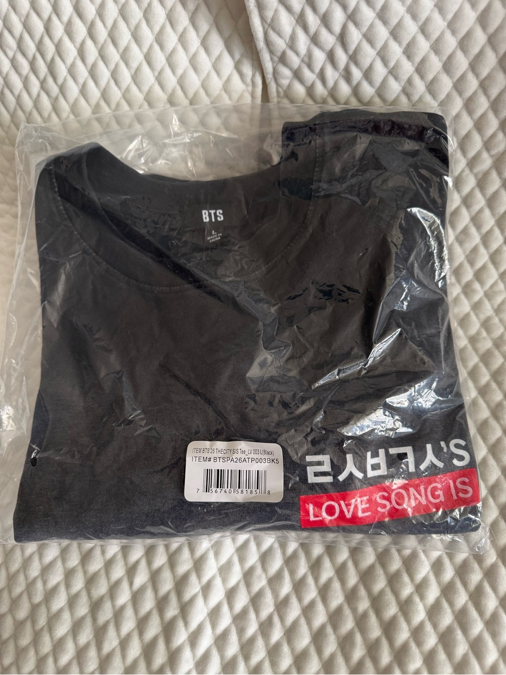 BTS Black Arirang Official TShirt